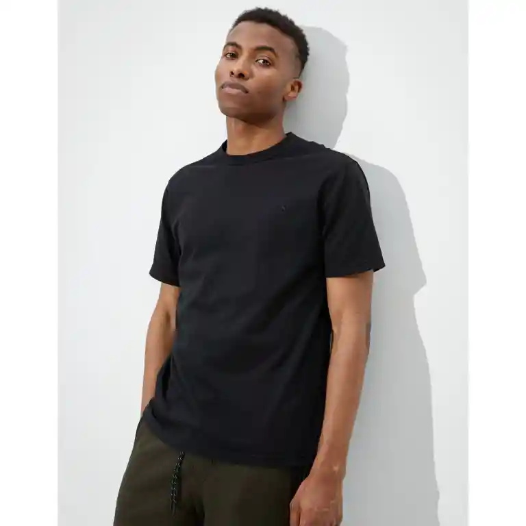 Camiseta Negro Talla X-small Hombre American Eagle