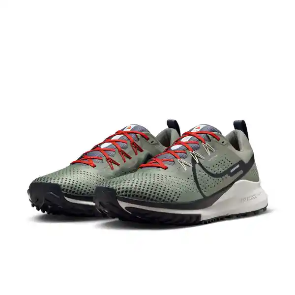 Nike Zapatos React Pegasus Trail 4 Para Hombre Verde Talla 11