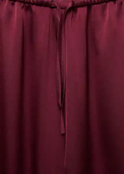 Pantalón Pijama Luna Rojo Talla M Mujer Mango