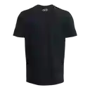 Under Armour Camiseta Camo Chest Stripe Hombre Negro Talla LG