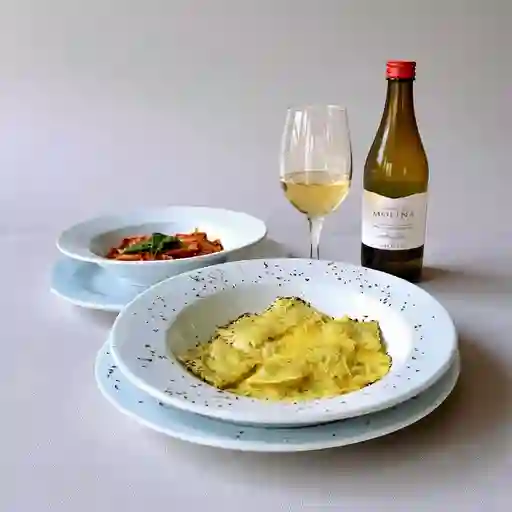 Raviolis de Espinaca y Queso