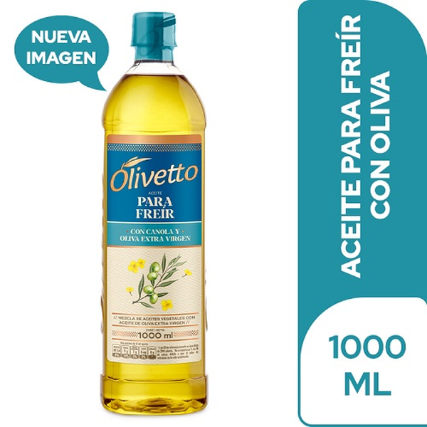 Olivetto Aceite con Oliva para Freír 1000 ml