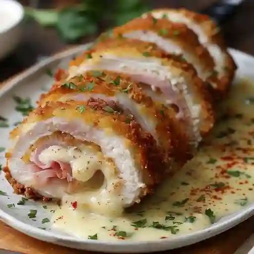 Cordon Blue de Cerdo a Las Hierbas