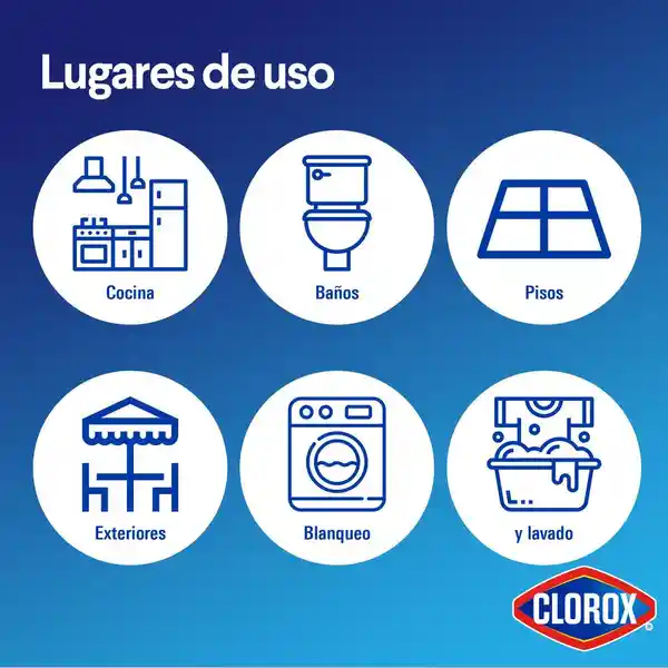 Blanqueador Líquido 5 en 1 Clorox Original Botella 460 mL