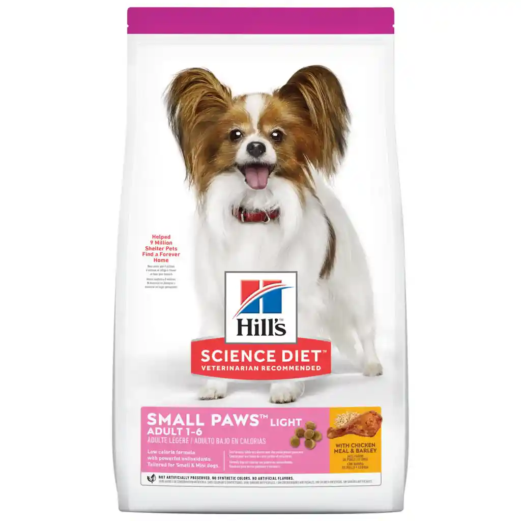 Hill's Science Diet Canine Small Paws Ligth Adult 15,5Lb