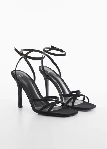 Sandalias Zas Negro Talla 42 Mujer Mango