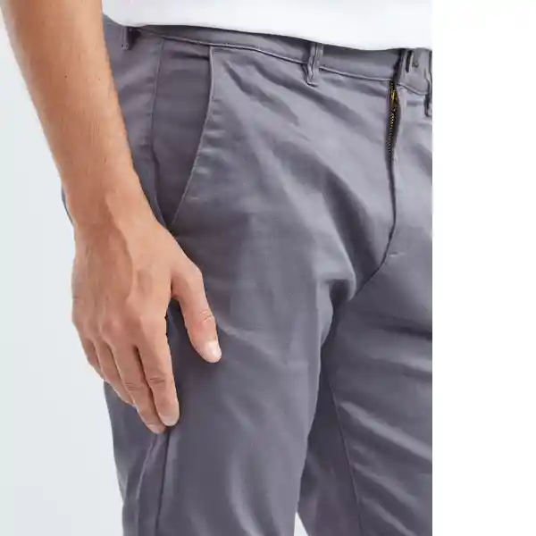 Pantalon Rocket Colors Gris Conejo Medio Talla 36 Hombre Chevignon