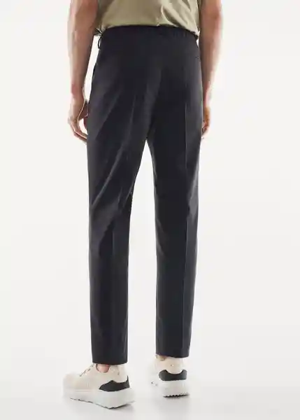 Pantalón Cool Negro Talla 38 Hombre Mango