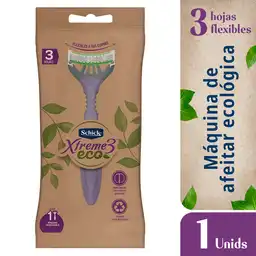 Schick Maquina Xtreme 3 Eco para Mujeres