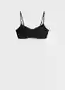 Sujetador Mercury Negro Talla L Mujer Mango