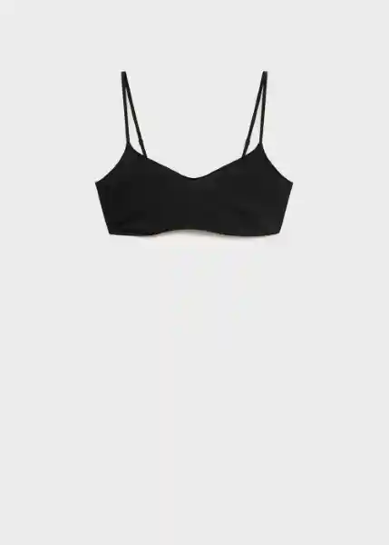 Sujetador Mercury Negro Talla L Mujer Mango