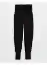Pantalón de Pijama Aerie Negro Talla SMALL American Eagle