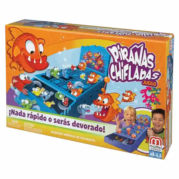 Pirañas Chifladas Juego de Mesa