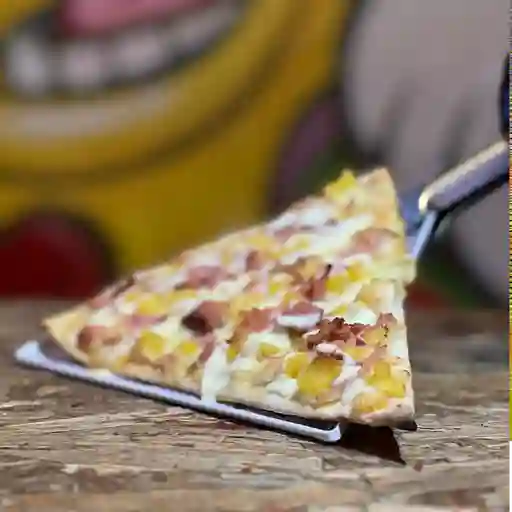 Pizza hawaina 1 porción