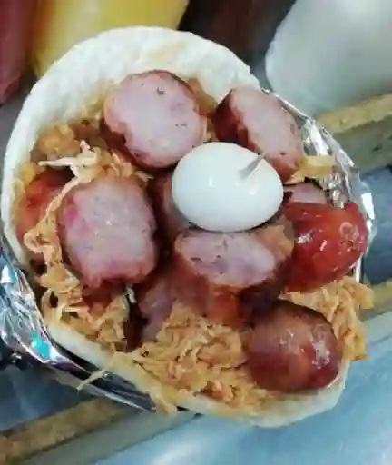 Arepa de Chorizos