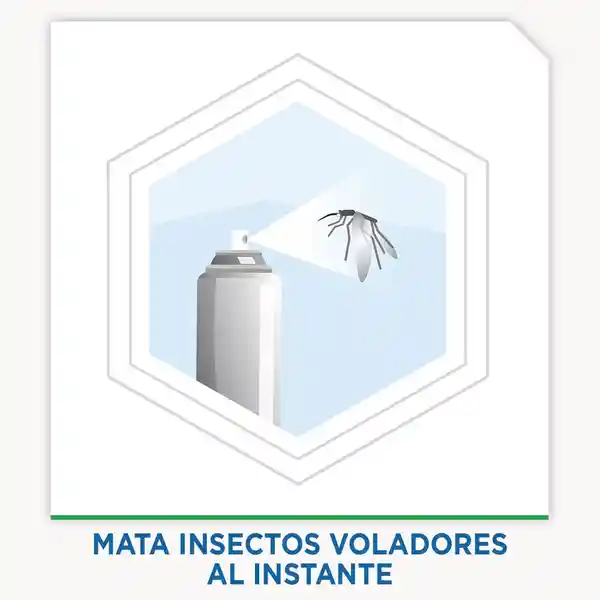 Raid insecticida aerosol mata insectos voladores, 285ml