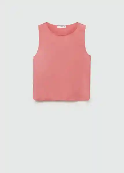 Top Bosco-h Rosa Pastel Talla S Mujer Mango