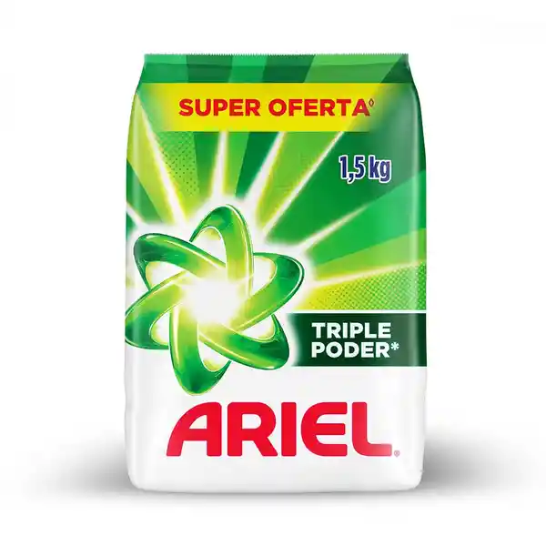 Ariel Detergente en Polvo Doble Poder 