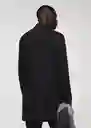 Abrigo Haki Antracita Talla XXL Hombre Mango