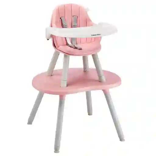 Bebesit Silla Comedor 3 en 1 Baby Desk Rosada