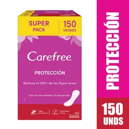 Protectores CAREFREE Protección SUPER PACK 150 UND