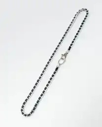 Cinturón Rock Silver Negro Sombrío Ultraoscuro Talla S Chevignon