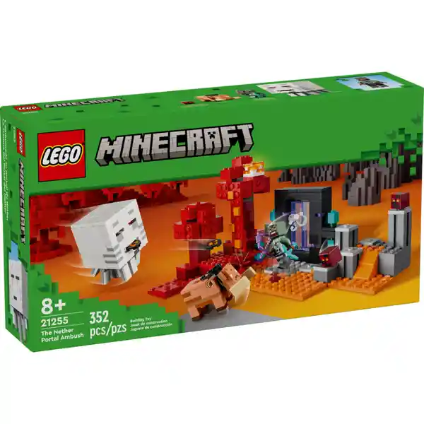 Set Construcción la Emboscada en el Portal Del Nether Lego