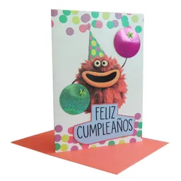 Toda Ocasión Tarjeta Regalos y Mensajes Ht Con Apliques