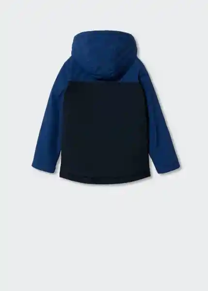 Anorak Houston Navy Talla 12 Niños Mango