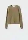 Saco Jersey Catala 2 Khaki Talla XL Mujer Mango