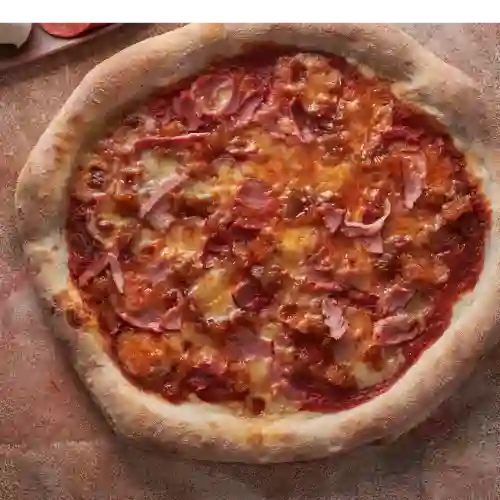 Pizza Aloham + Coca Cola