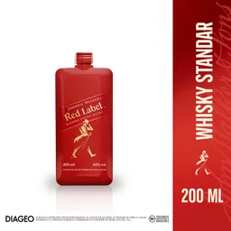 Johnnie Walker Red Label whisky escocés 200 ml