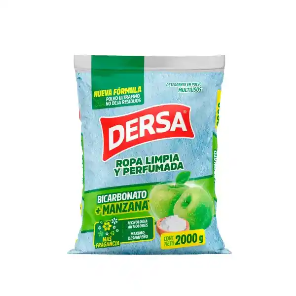 Dersa Detergente Polvo Multiusos Bicarbonato Manzana