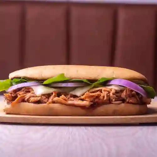 Sanduche de Pollo Bbq
