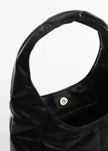 Bolso P Aries Negro Mujer Mango