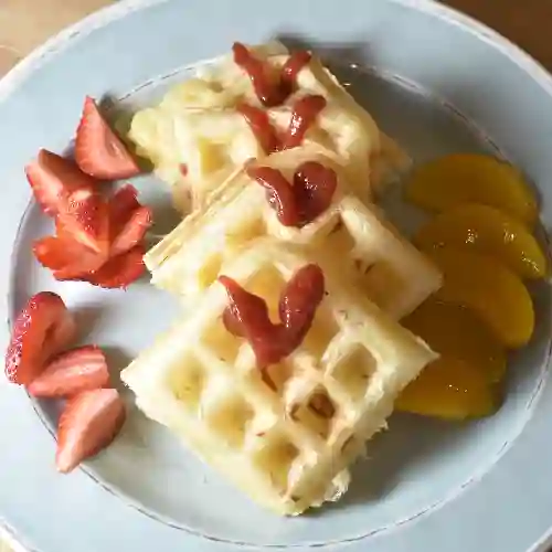 Mini Waffle de Pan de Yuca X 4