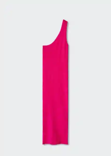 Vestido Asim Fucsia Talla M Mujer Mango