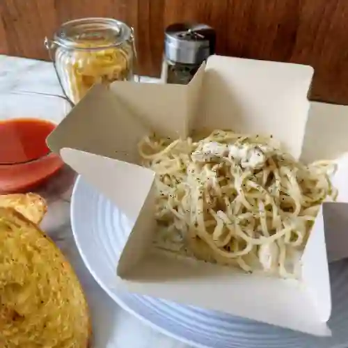 Pasta en Salsa Alfredo