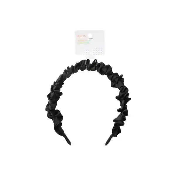 Diadema de Moda Serie Miniso Negro Miniso