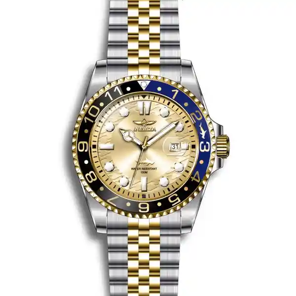 Reloj Pro Diver Hombre Oro 44718 Invicta