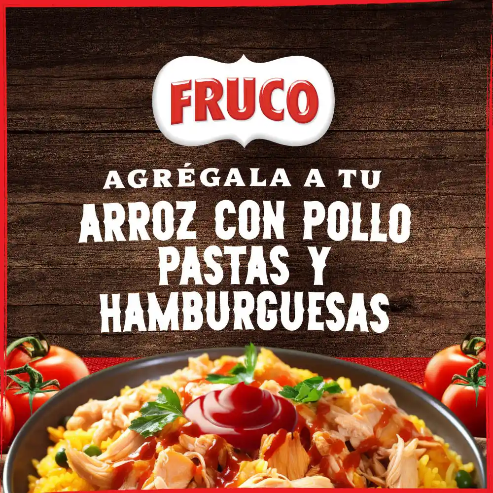 Salsa de Tomate Fruco Pague 800G Lleve 1000G