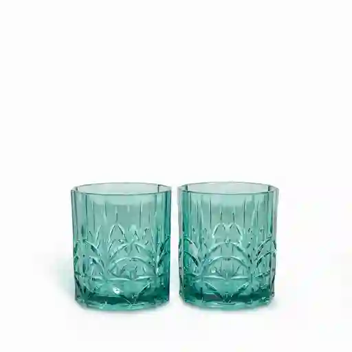 Set Vaso Agata Azul Ambiente Gourmet