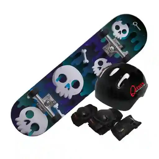 Set Skateboard Qmax Colors