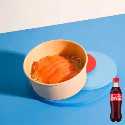 Kielo Sashimis Salmon X 120 gr +Cocacola Org 400ml