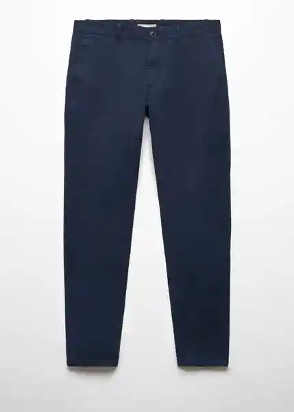 Pantalón Barna Navy Talla 48 Hombre Mango