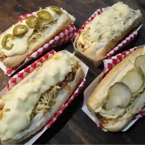 Combo 2 Hot Dog Quesudos + 2 Gaseosas