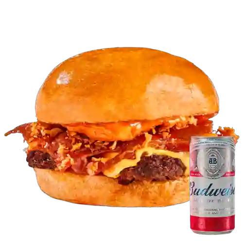 Combo la Og + Cerveza Budweiser Lta 269ml