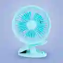 Ventilador de Escritorio Mini Con Clip Azul Miniso