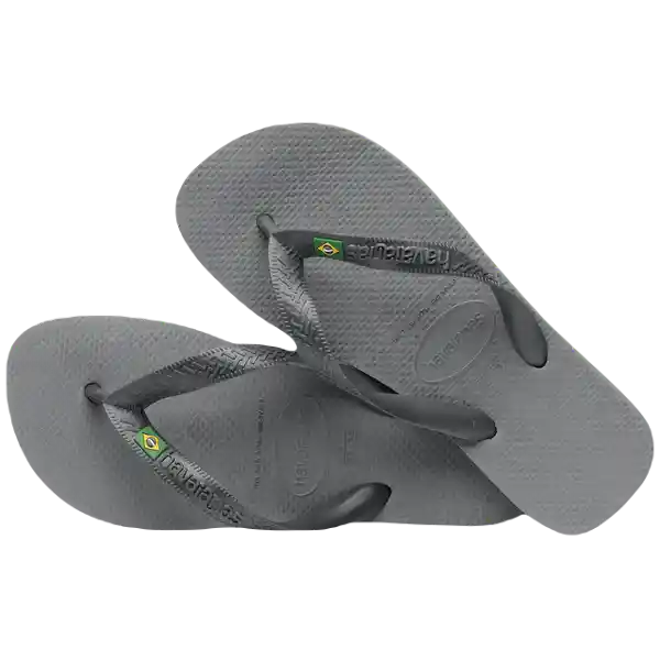 Sandalias Brasil Gris Acero Talla 36 4000032 Havaianas