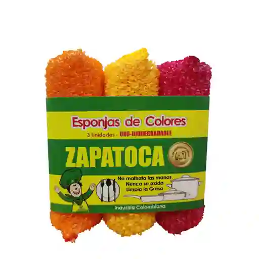 Esponja Multiuso Colores Zapatoca